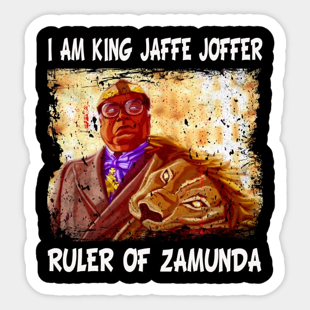 Zamunda To Nyc Akeem's Riotous Arrival In Coming To America Sticker by MakeMeBlush